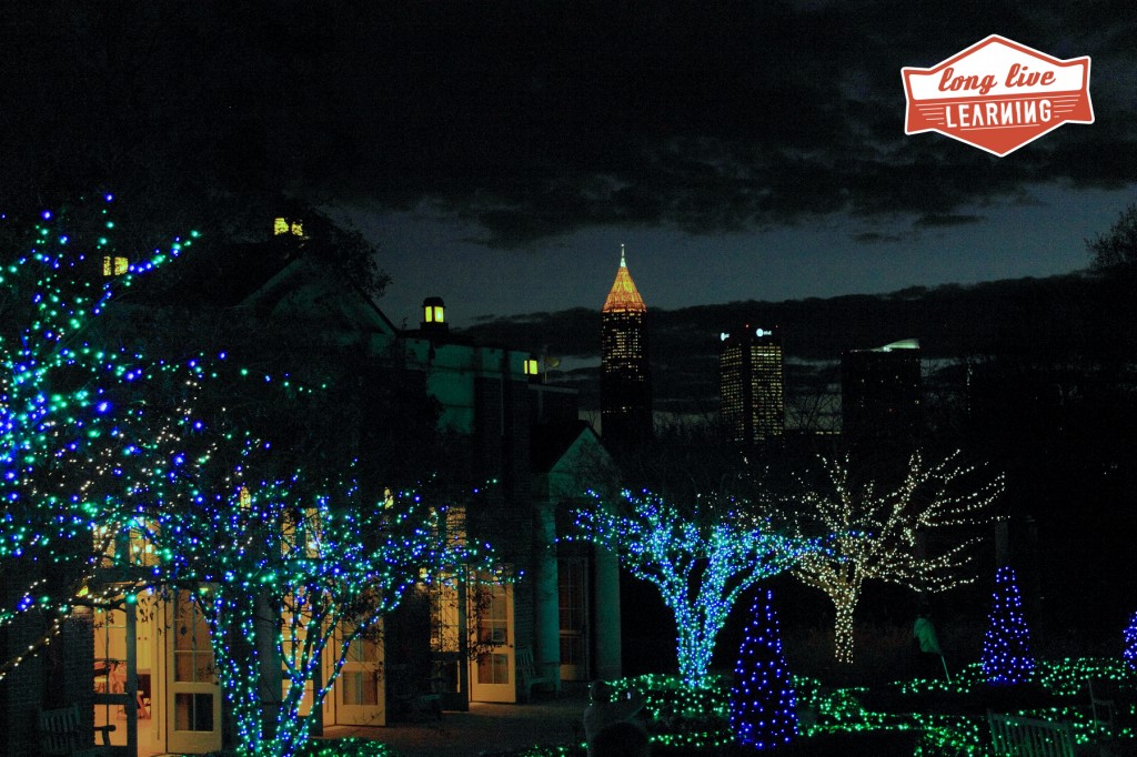 Atlanta Botanical Garden Garden Lights, Holiday Nights Happy Trails Wild Tales