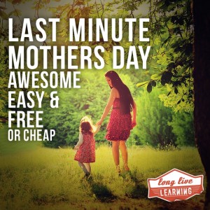 Last Minute MOTHERS DAY