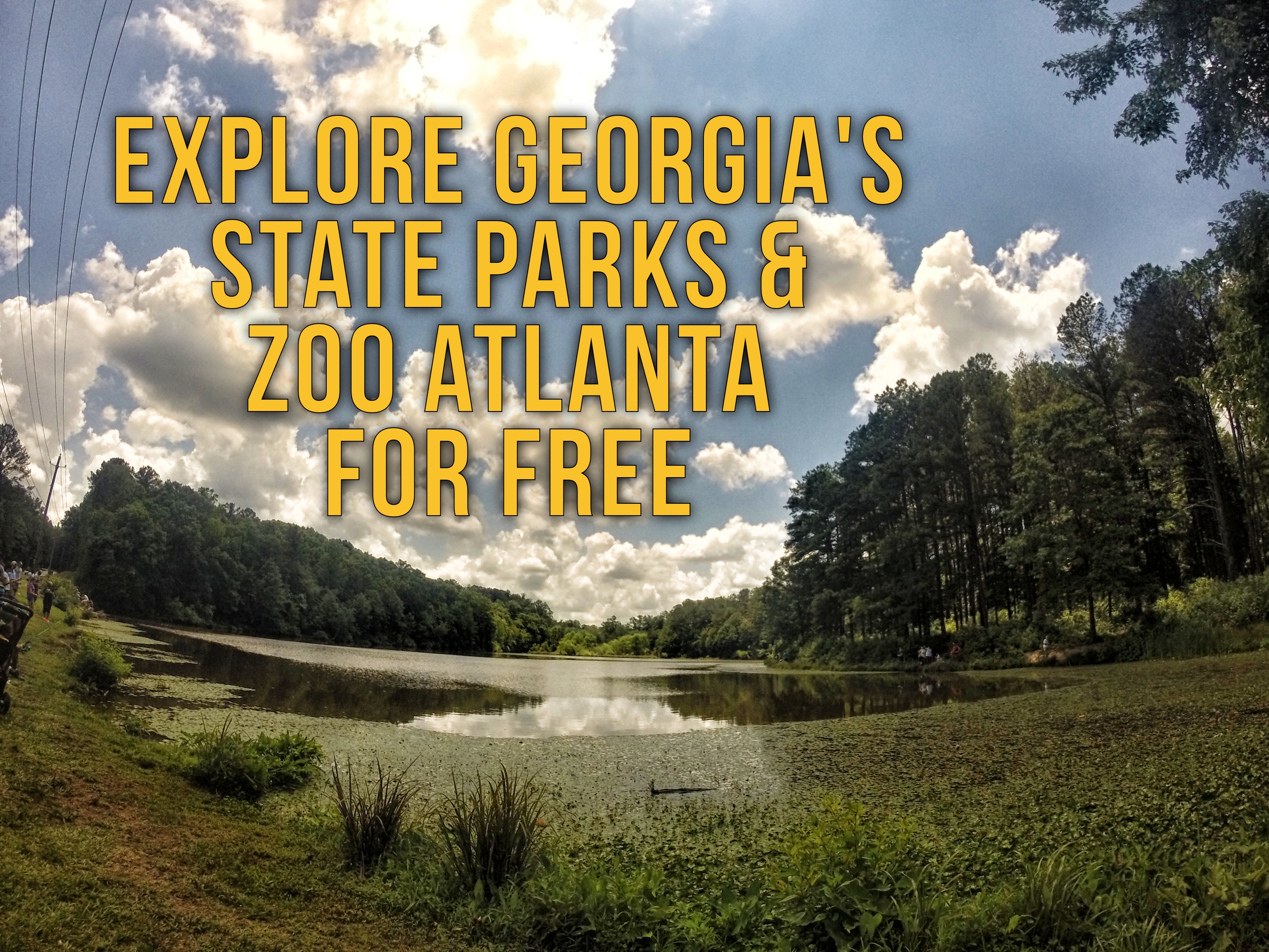 Explore Georgia's State Parks & Zoo Atlanta for FREE