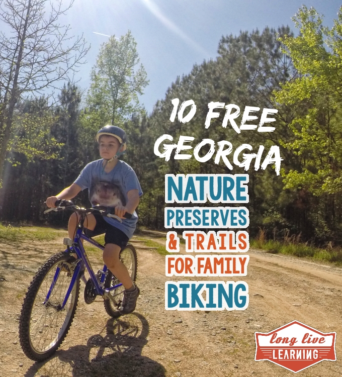 Family Nature Trails for Biking in Georgia