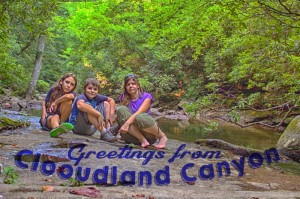 Greetings from Cloudland Canyon