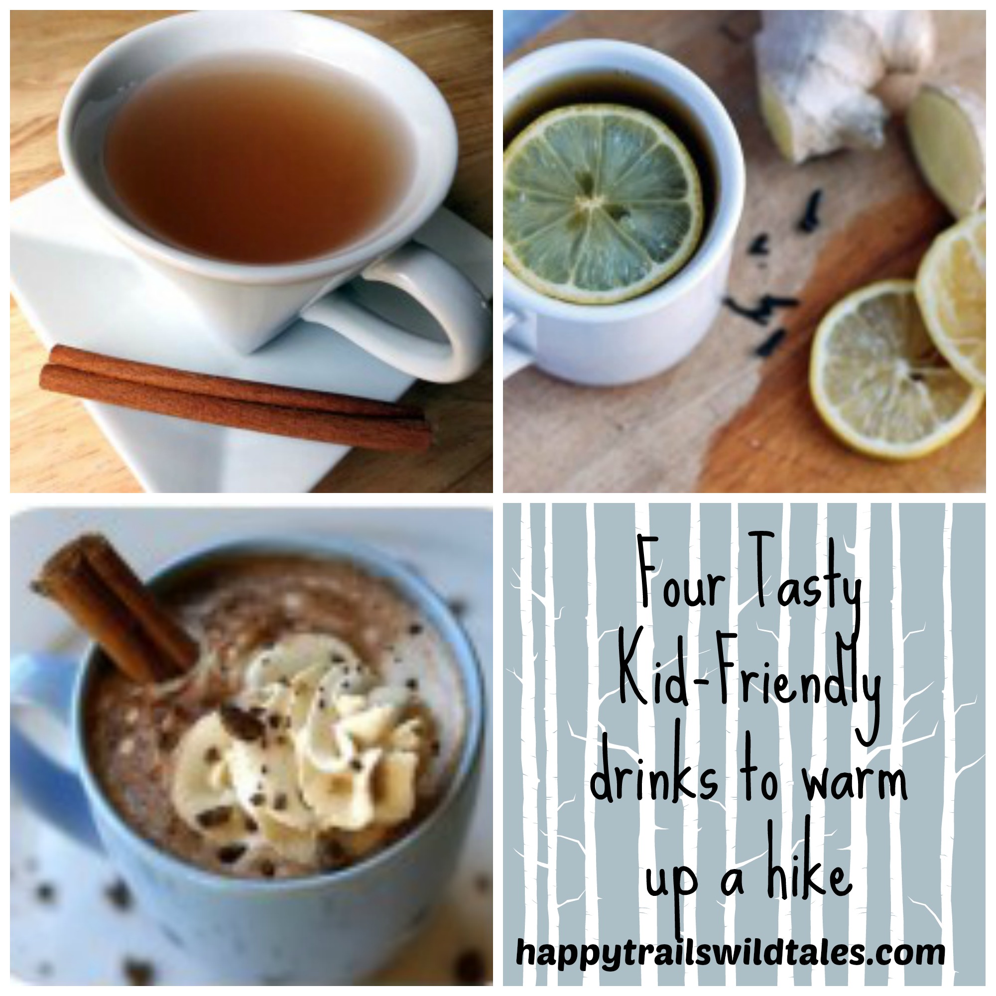 Four tasty, kid-friendly drinks to warm up a winter hike